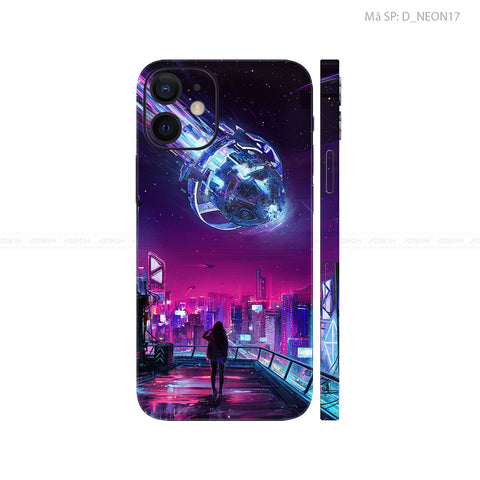 Dán Skin IPhone 12 Series Hình Neon | D_NEON17