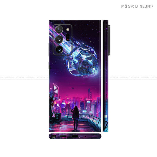 Dán Skin Galaxy Note 20 Series Hình Neon | D_NEON17
