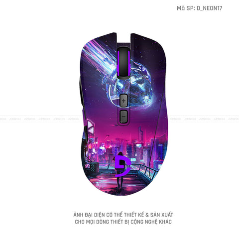 Skin Dán Chuột Fuhlen Hình Neon | D_NEON17