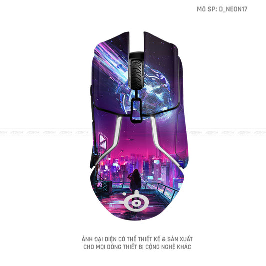 Skin Dán Chuột Steelseries Neon | D_NEON17