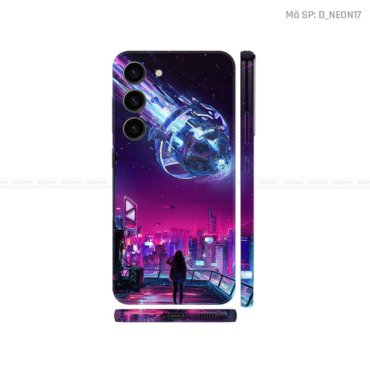 Dán Skin Samsung Galaxy S24 Series Chủ Đề Neon | D_NEON17