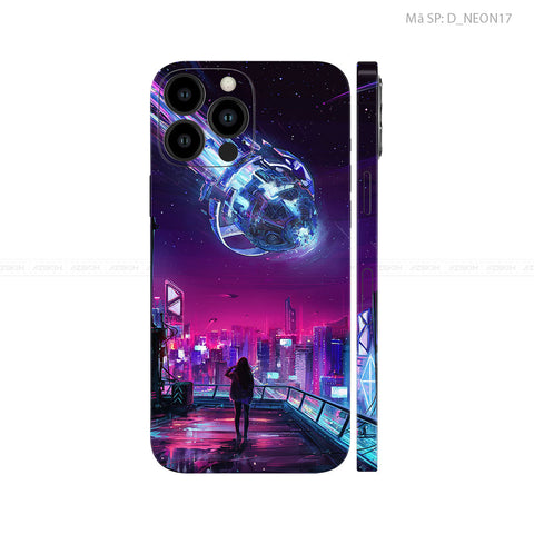 Dán Skin IPhone 12 Series Hình Neon | D_NEON17