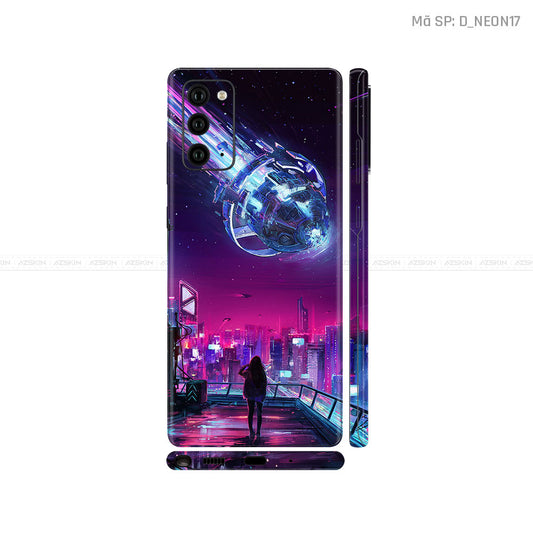 Dán Skin Galaxy Note 20 Series Hình Neon | D_NEON17