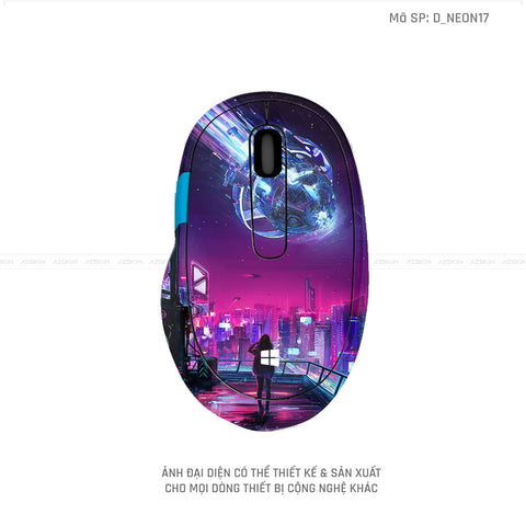 Skin Dán Chuột Microsoft Hình Neon | D_NEON17