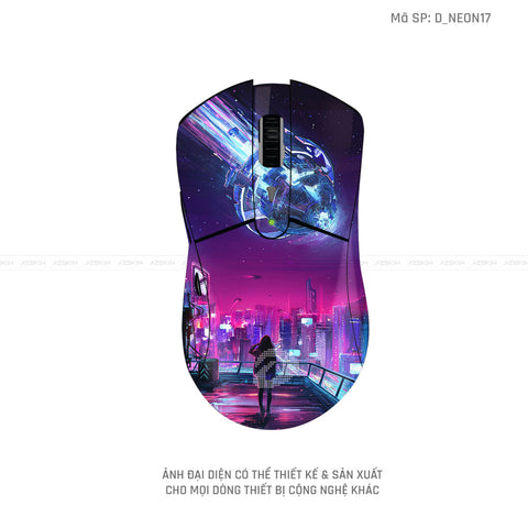 Skin Dán Chuột Dareu Hình Neon | D_NEON17