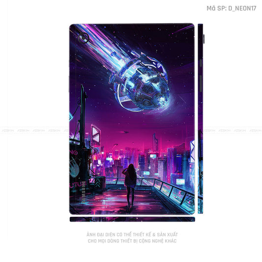 Dán Skin Galaxy Tab A Series Hình Neon | D_NEON17