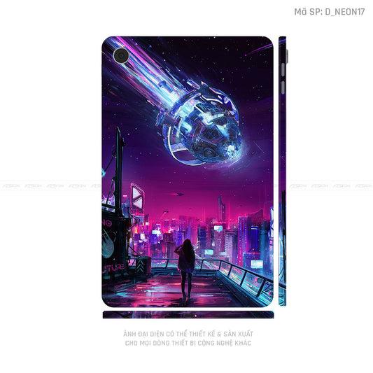 Dán Skin Máy Tính Bảng Oppo Pad Series Hình Neon | D_NEON17