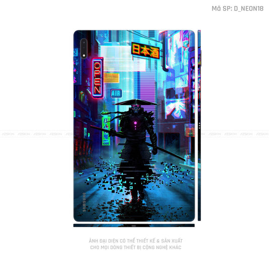 Dán Skin Galaxy Tab S7 Series Hình Neon | D_NEON18