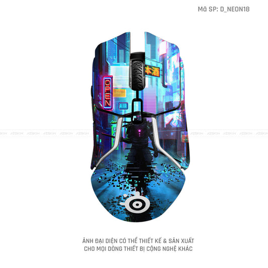 Skin Dán Chuột Steelseries Neon | D_NEON18