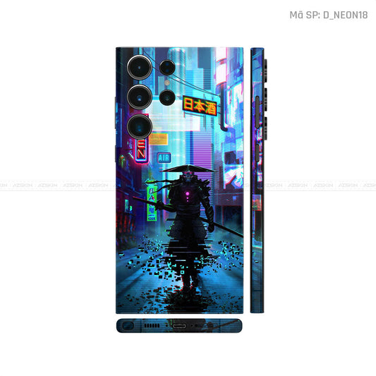 Dán Skin Samsung Galaxy S24 Series Chủ Đề Neon | D_NEON18