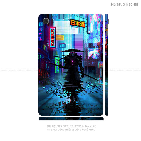 Dán Skin Máy Tính Bảng Oppo Pad Series Hình Neon | D_NEON18