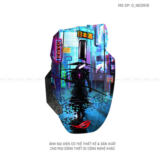 Skin Dán Chuột Asus Hình Neon | D_NEON18