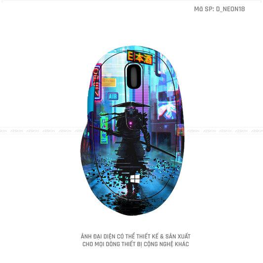 Skin Dán Chuột Microsoft Hình Neon | D_NEON18