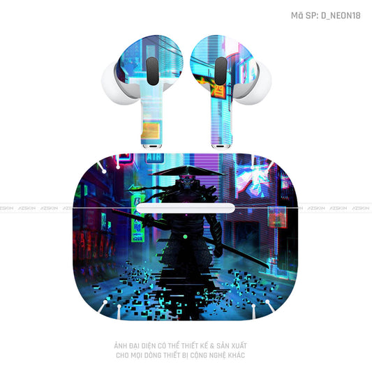 Dán Skin Tai Nghe Airpod 3 Hình Neon | D_NEON18