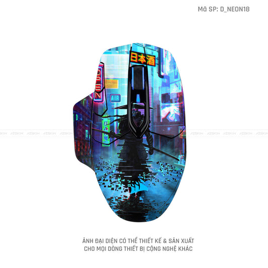Skin Dán Chuột Corsair Hình Neon | D_NEON18