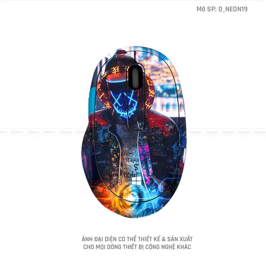 Skin Dán Chuột Microsoft Hình Neon | D_NEON19