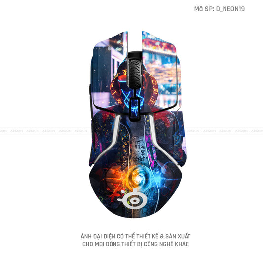 Skin Dán Chuột Steelseries Neon | D_NEON19
