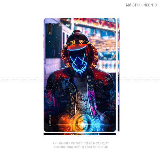 Dán Skin Galaxy Tab S8 Series Hình Neon | D_NEON19