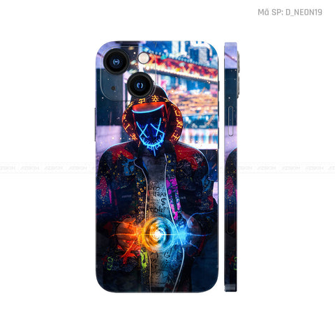 Dán Skin IPhone 13 Series Hình Neon | D_NEON19