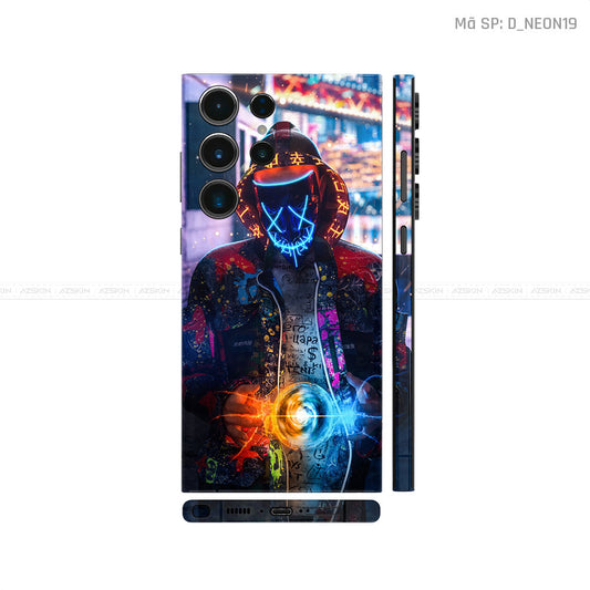 Dán Skin Samsung Galaxy S24 Series Chủ Đề Neon | D_NEON19