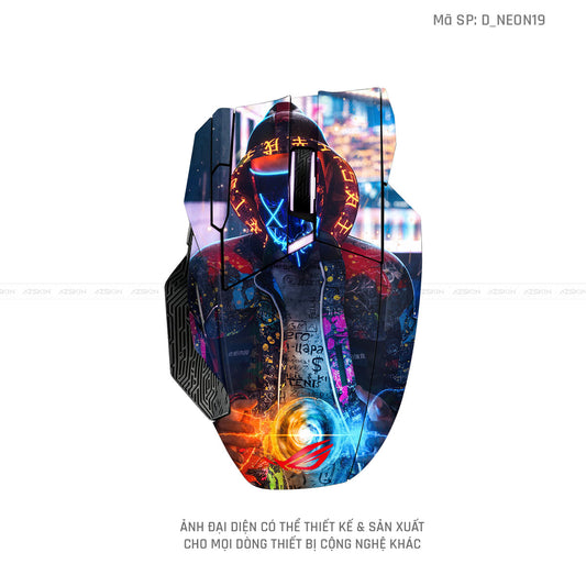 Skin Dán Chuột Asus Hình Neon | D_NEON19