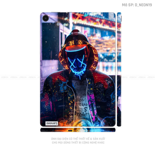 Dán Skin Máy Tính Bảng Lenovo Pad Series Hình Neon | D_NEON19