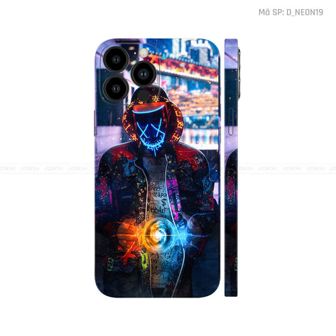 Dán Skin IPhone 13 Series Hình Neon | D_NEON19