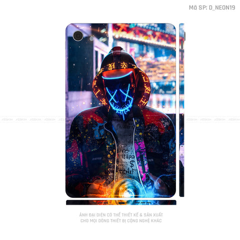 Dán Skin Máy Tính Bảng Oppo Pad Series Hình Neon | D_NEON19