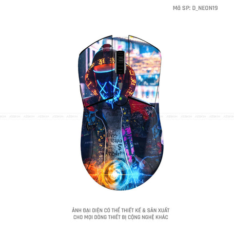 Skin Dán Chuột Dareu Hình Neon | D_NEON19