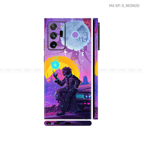 Dán Skin Galaxy Note 20 Series Hình Neon | D_NEON20