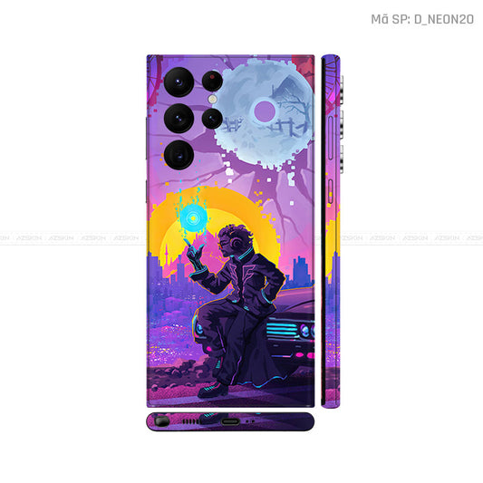Dán Skin Galaxy S22 Series Hình Neon | D_NEON20