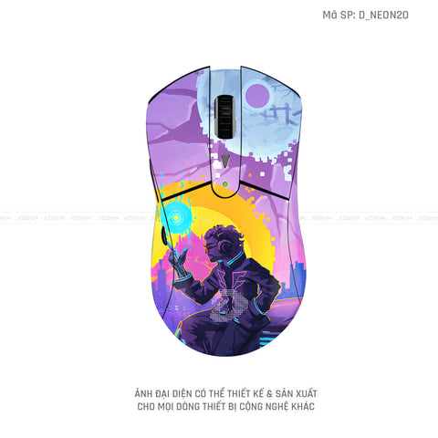 Skin Dán Chuột Dareu Hình Neon | D_NEON20