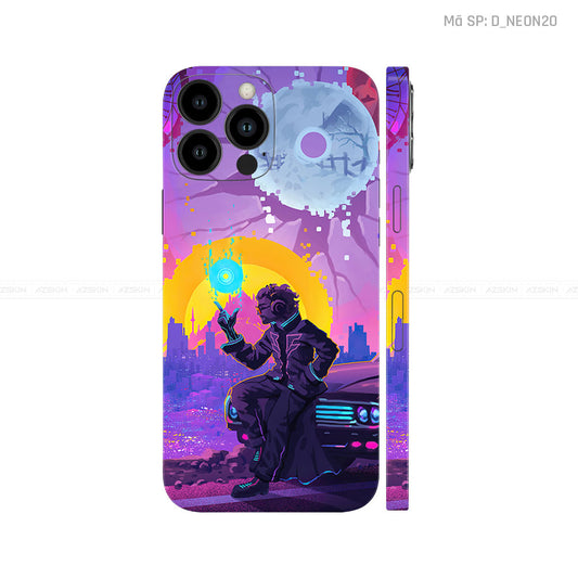 Dán Skin IPhone 12 Series Hình Neon | D_NEON20