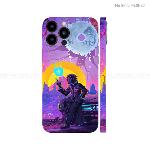 Dán Skin IPhone 12 Series Hình Neon | D_NEON20