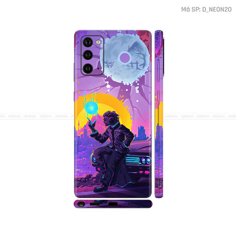 Dán Skin Galaxy Note 20 Series Hình Neon | D_NEON20