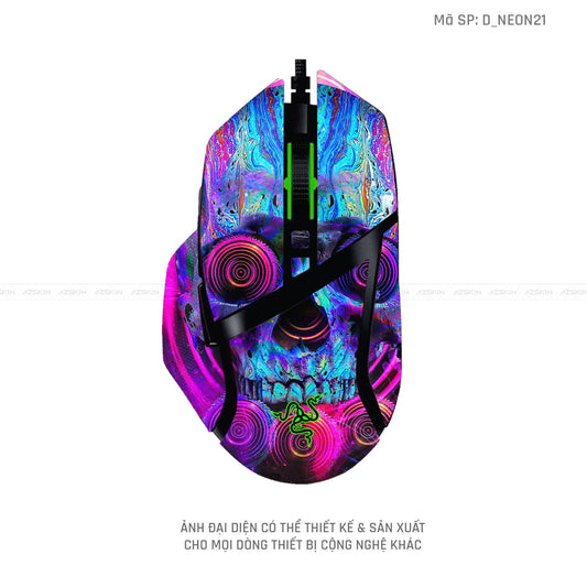 Skin Dán Chuột Razer Hình Neon | D_NEON21