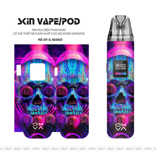 Dán Skin Pod Hình Neon | D_NEON21