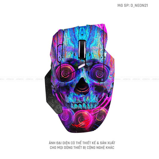 Skin Dán Chuột Asus Hình Neon | D_NEON21