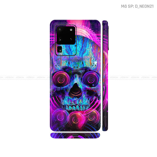 Dán Skin Galaxy S20 Series Hình Neon | D_NEON21