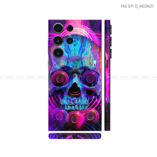 Dán Skin Samsung Galaxy S24 Series Chủ Đề Neon | D_NEON21