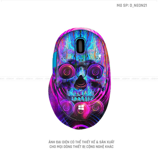 Skin Dán Chuột Microsoft Hình Neon | D_NEON21