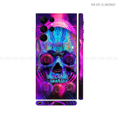 Dán Skin Galaxy S22 Series Hình Neon | D_NEON21