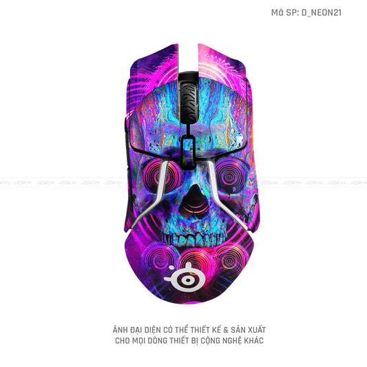 Skin Dán Chuột Steelseries Neon | D_NEON21