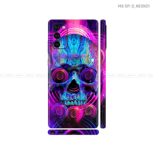 Dán Skin Galaxy Note 20 Series Hình Neon | D_NEON21