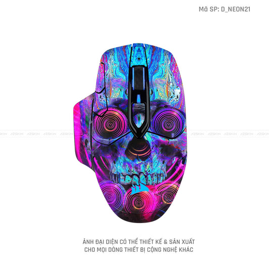 Skin Dán Chuột Corsair Hình Neon | D_NEON21
