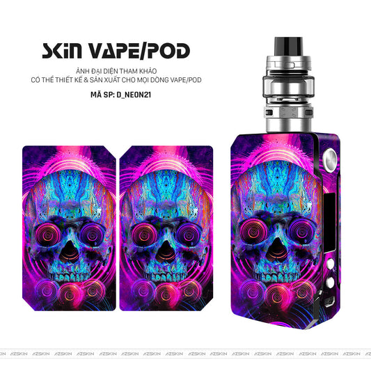 Dán Skin Vape Hình Neon | D_NEON21