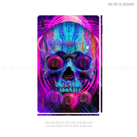 Dán Skin Galaxy Tab S8 Series Hình Neon | D_NEON21