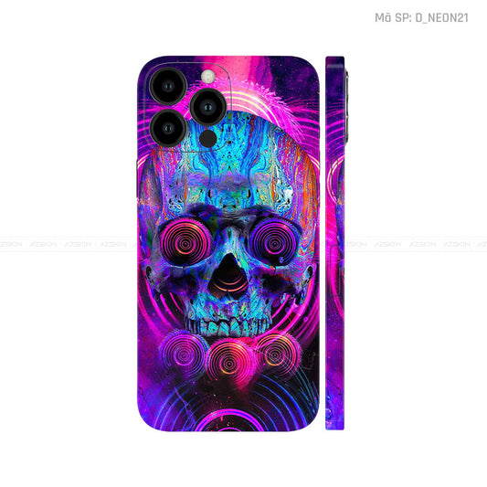 Dán Skin IPhone 12 Series Hình Neon | D_NEON21