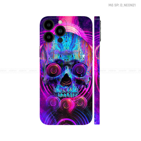 Dán Skin IPhone 12 Series Hình Neon | D_NEON21