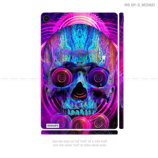 Dán Skin Máy Tính Bảng Lenovo Pad Series Hình Neon | D_NEON21
